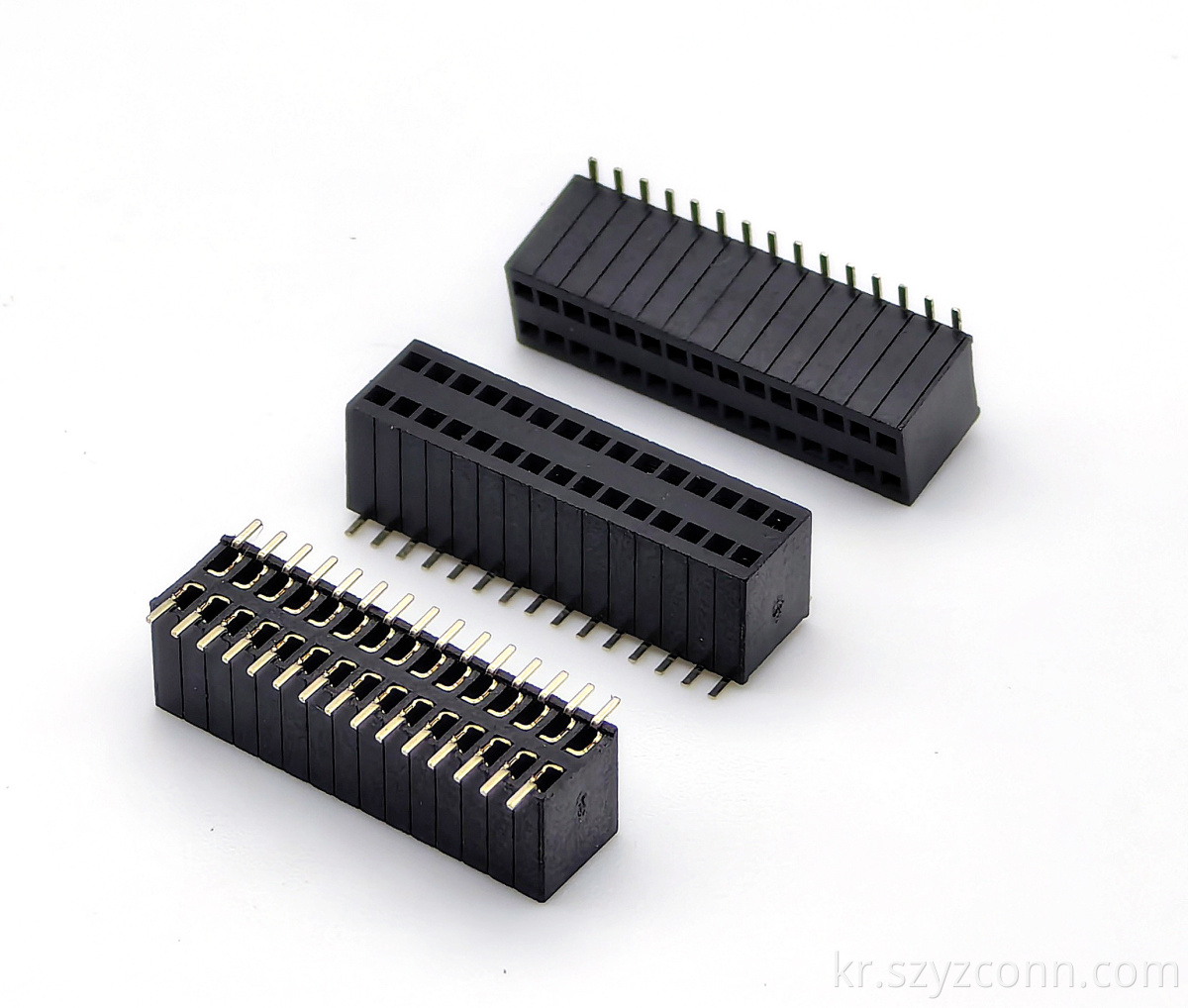 1.27mm 암 헤더 1.27mm female header